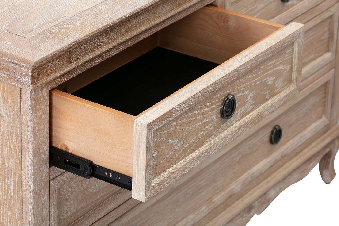 Fabian 5 Drawer Tallboy European White Oak