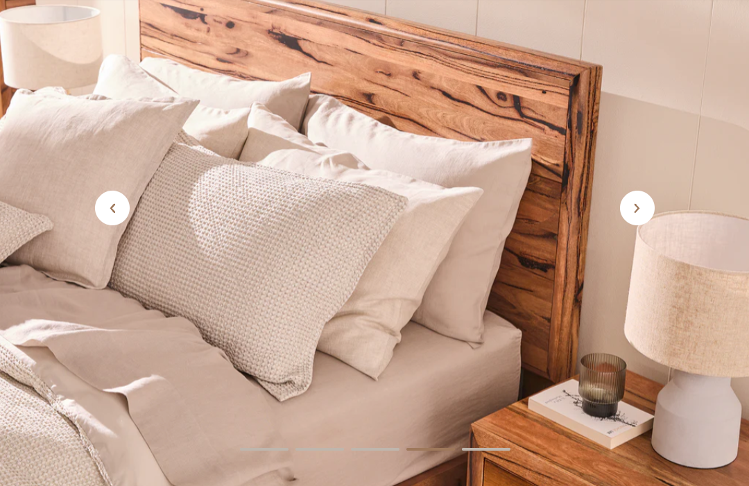 Kimberley King Storage Bed Marri Timber