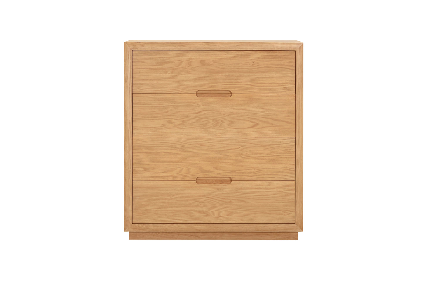 Melody Oak 4 Drawer Tallboy