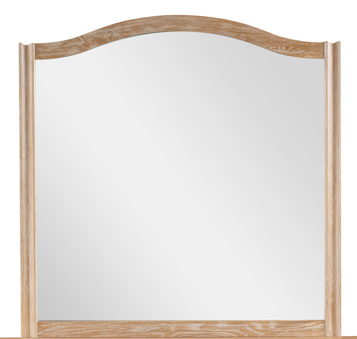 French Provincial Dressing Table Mirror Solid Acacia Traditional Style