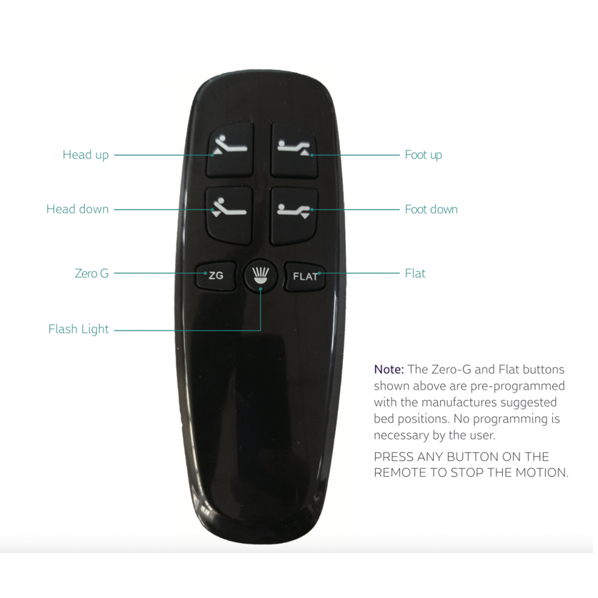 SNUG 200i Long Single Electric Adjustable Bed Zero-Gravity