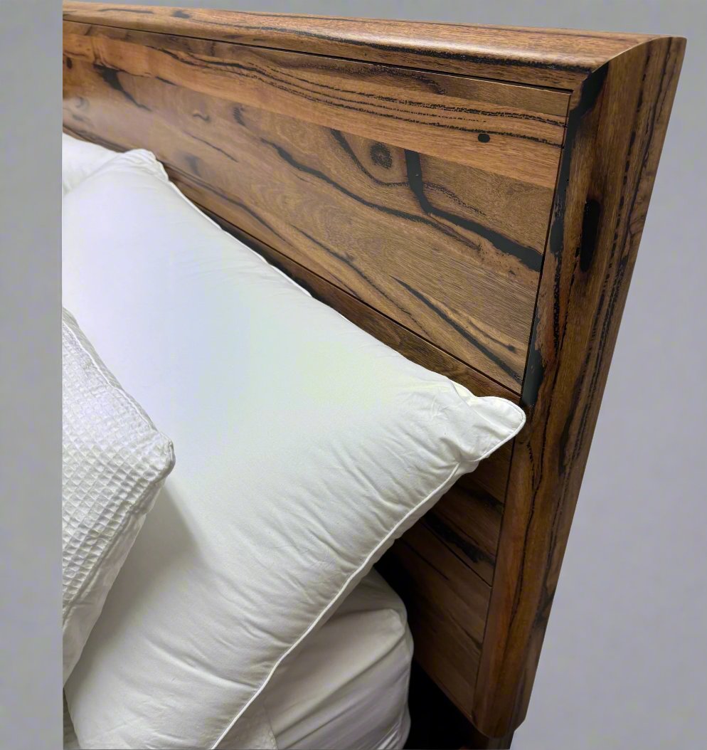 Kimberley King Storage Bed Marri Timber
