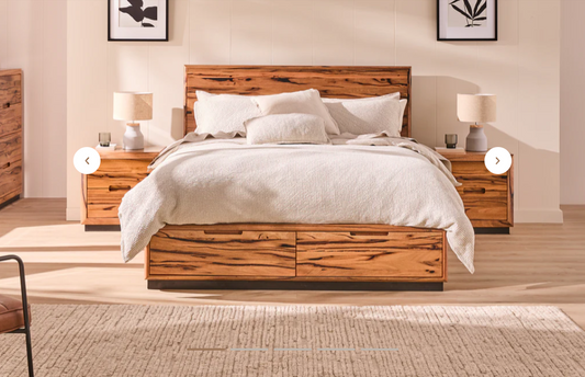 Kimberley Queen Storage Bed Marri Timber